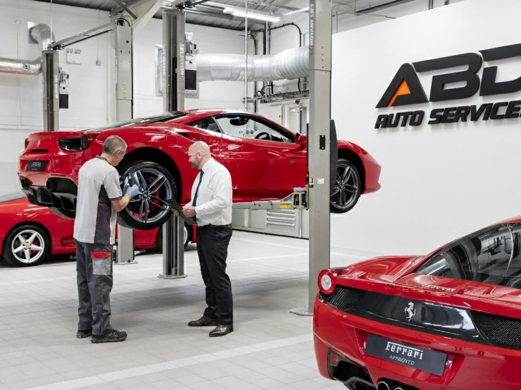 Ferrari Repair in Dubai